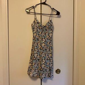 Princess Polly floral mini dress Size 0